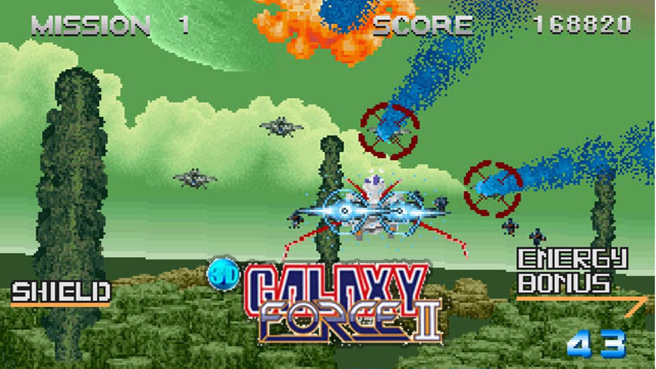 3D Galaxy Force II – Le test