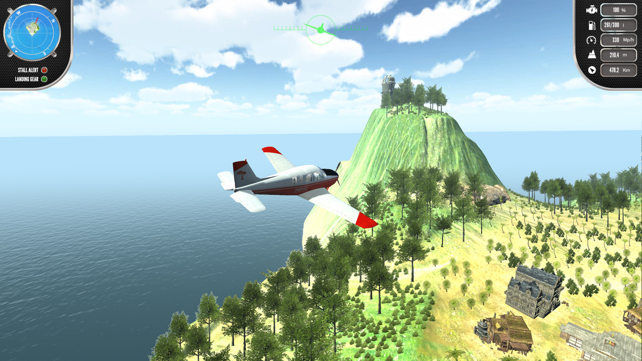 Island Flight Simulator – Le test