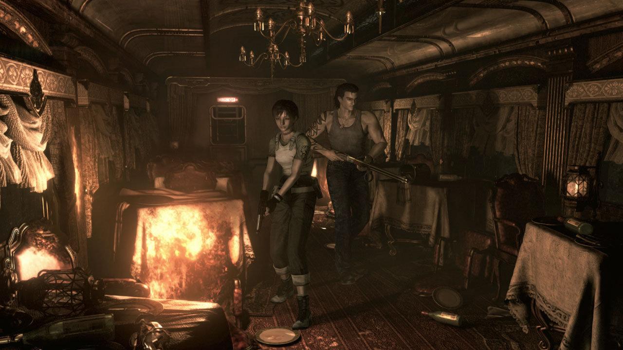 Comparaison graphique entre Resident Evil 0 sur Gamecube et Resident Evil 0 HD sur Ps4