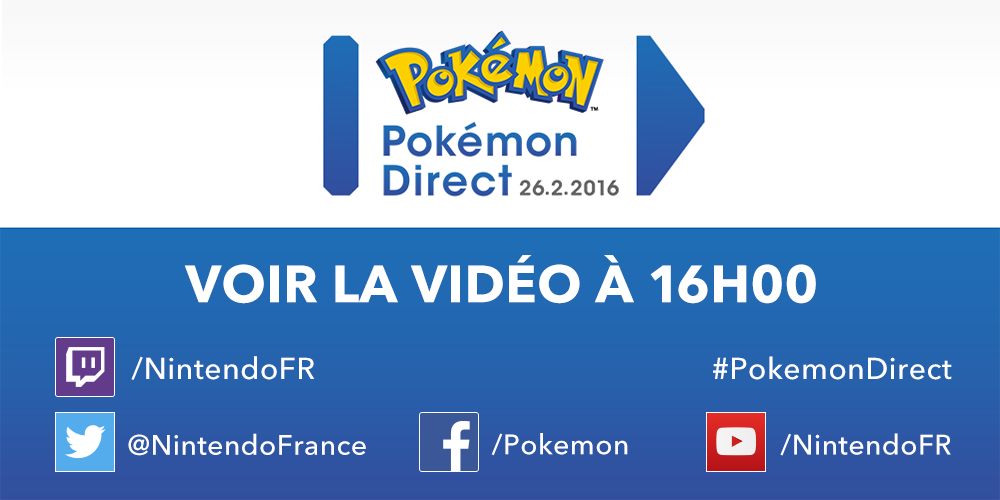 Un Pokémon Direct annoncé ce vendredi