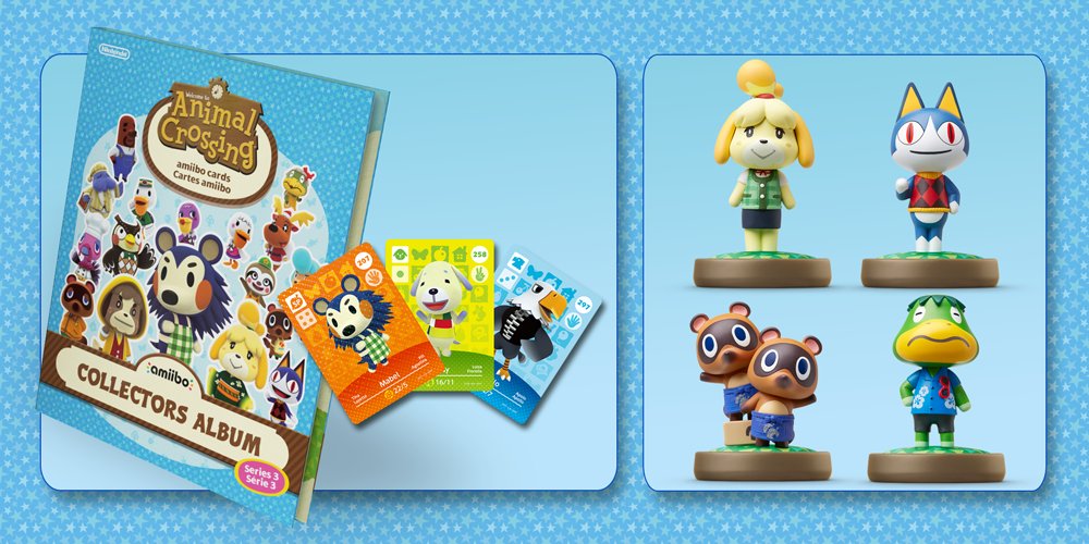 La 3e série de cartes #amiibo Animal Crossing et ces 4 figurines sont désormais disponibles