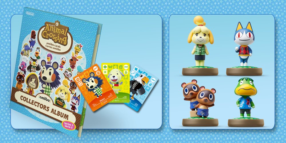 La 3e série de cartes amiibo Animal Crossing, son album et ces 4 figurines sont désormais disponibles !