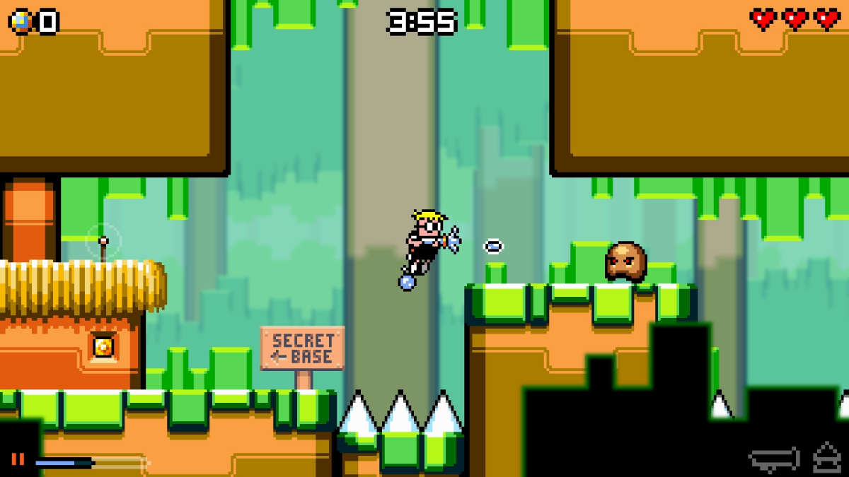 Mutant Mudds : Super Challenge – Le test