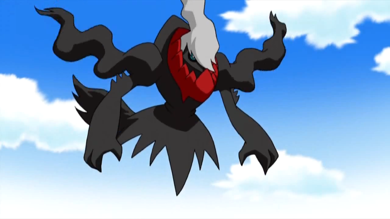 Découvrez Darkrai, le Pokémon fabuleux Noirtotal, en mai chez Micromania !