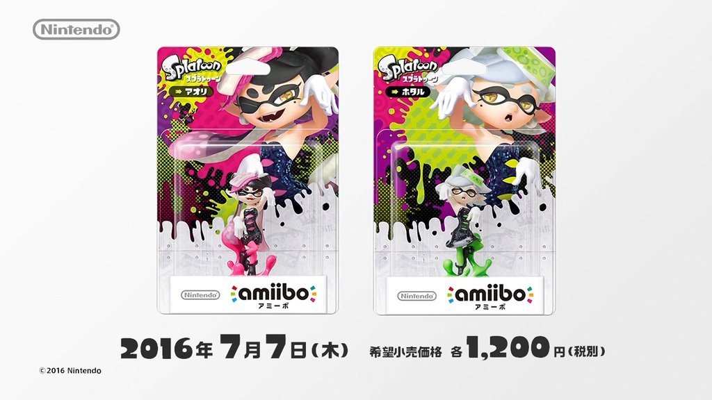 Nintendo annonce la sortie de 5 nouveaux amiibo Splatoon