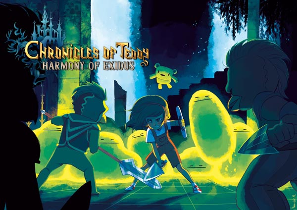 Du gameplay pour Chronicles of Teddy: Harmony of Exidus avant sa sortie sur Wii U