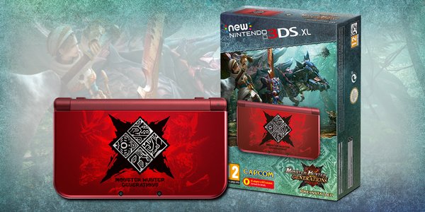Nintendo annonce un bundle 3DS XL pour Monster Hunter Generations