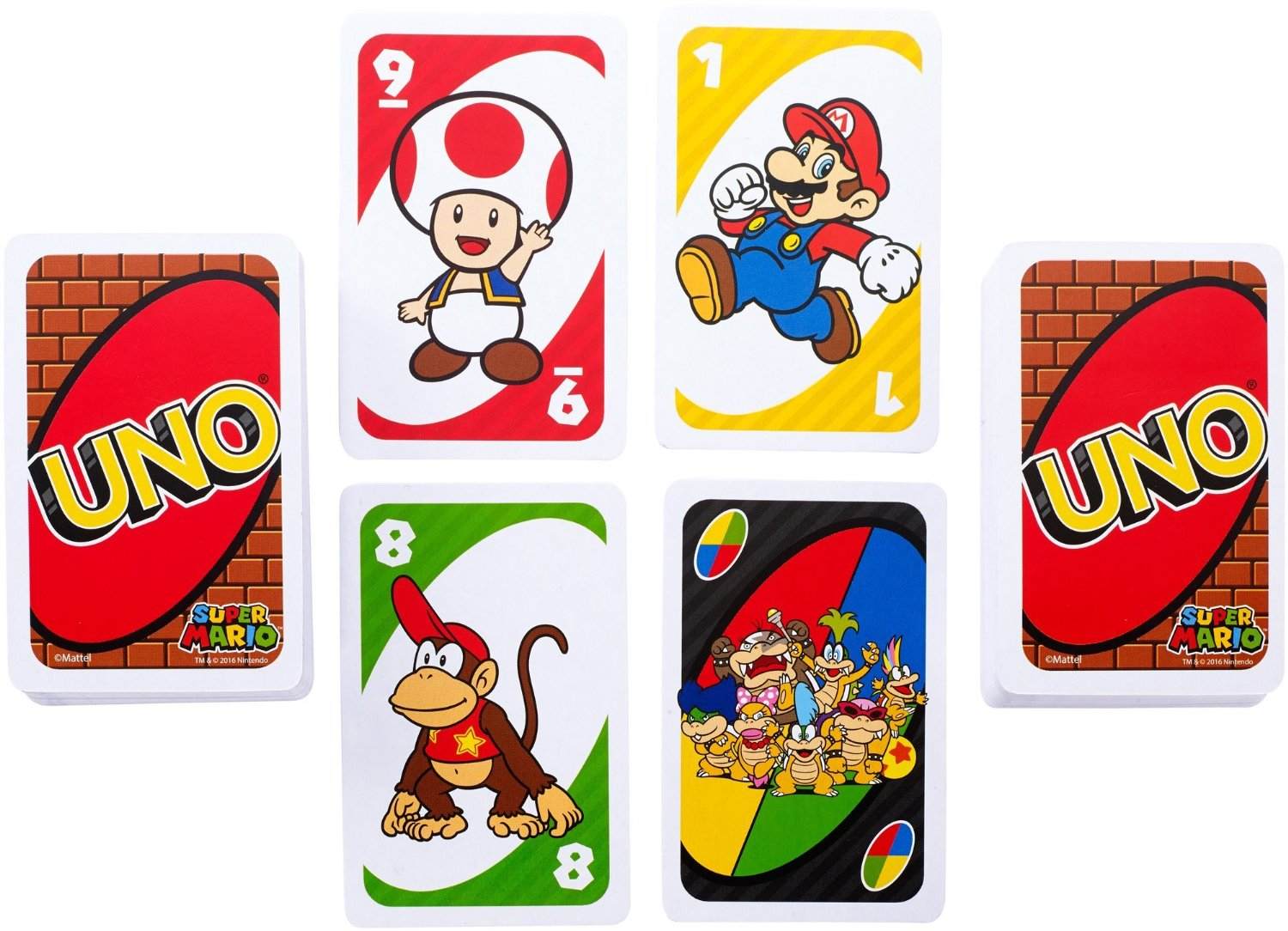 Un Uno Super Mario arrive au Japon
