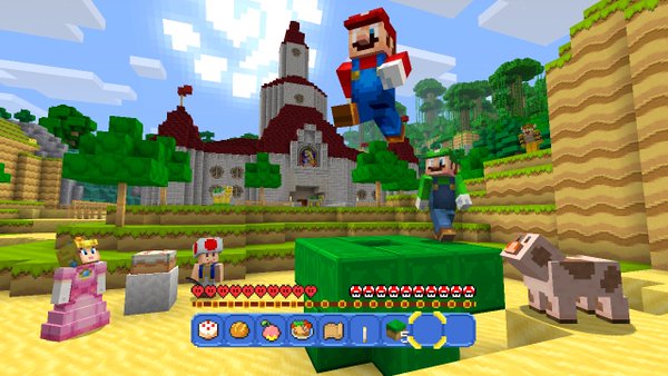 Nintendo - Minecraft (Super Mario Mash-Up inclus) - Jeu Switch - Jeux Switch  - Rue du Commerce