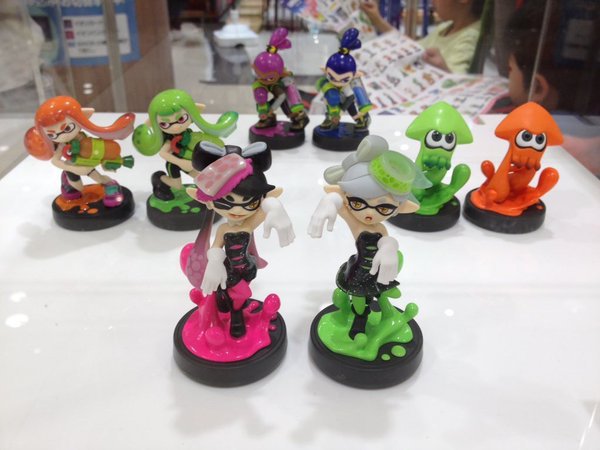 Les amiibos Splatoon « nouvelles couleurs » en précommandes