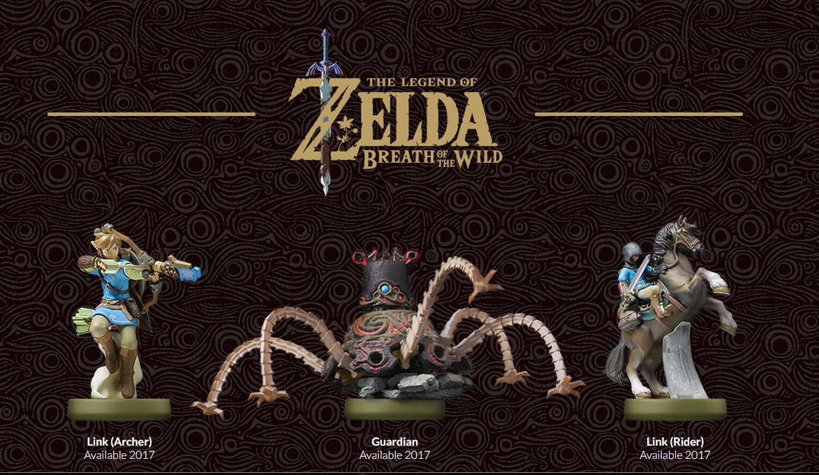 Nintendo annonce les nouveaux amiibo Zelda