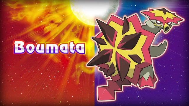 Boumata pokemon lune soleil moon sun