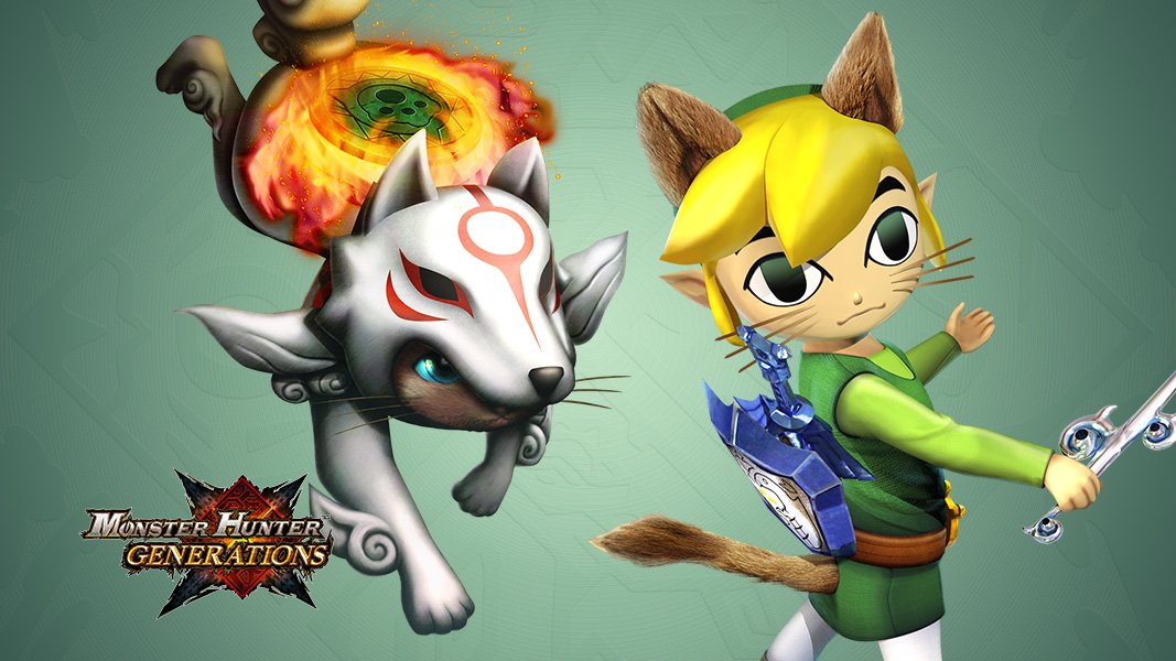 Monster Hunter Générations : les DLC du mois d’août dispos