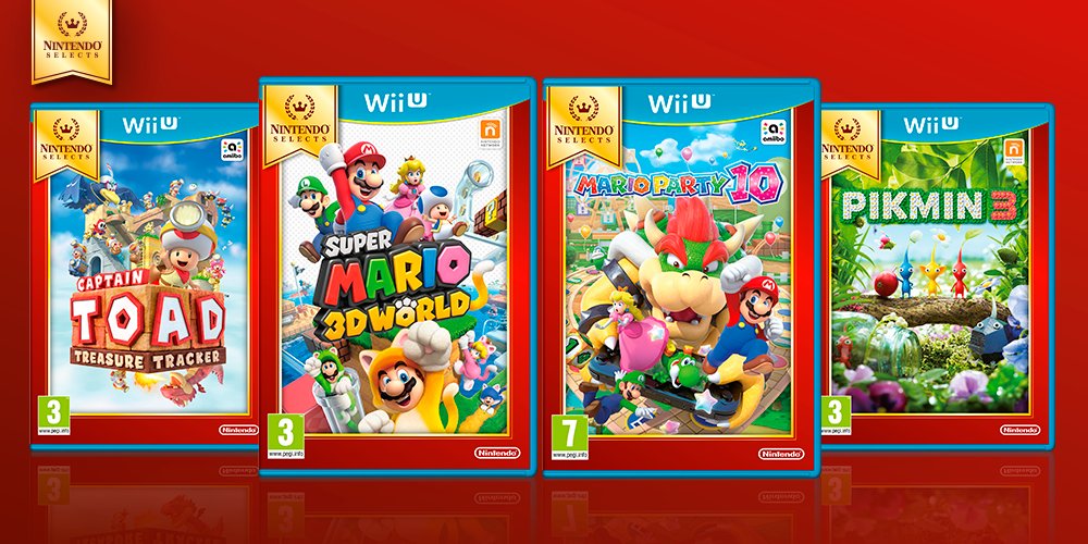 4 nouveaux jeux Wii U arrivent en Nintendo Selects le mois prochain