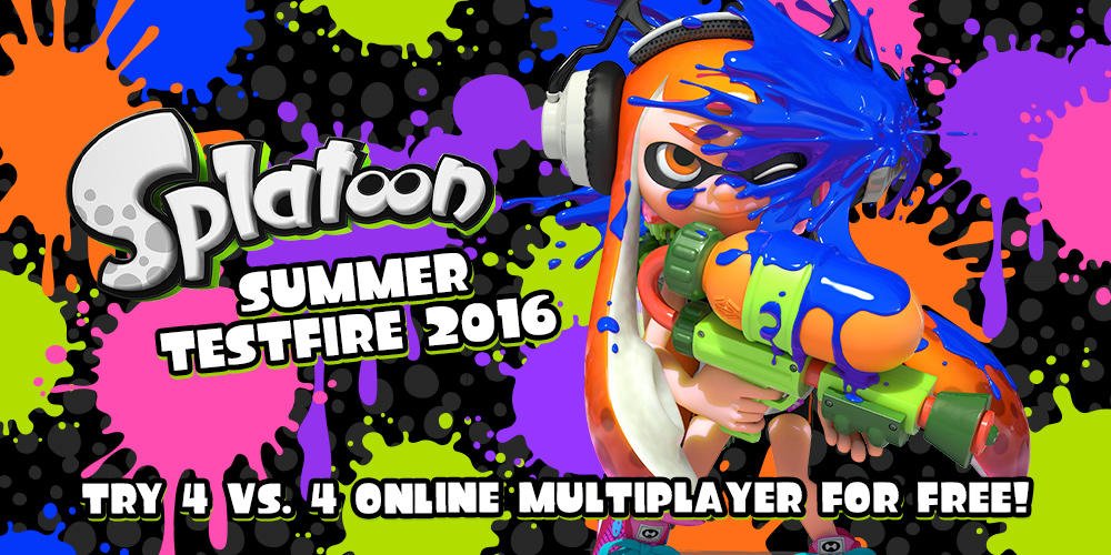 Le Splatoon Summer Testfire 2016 commence jeudi
