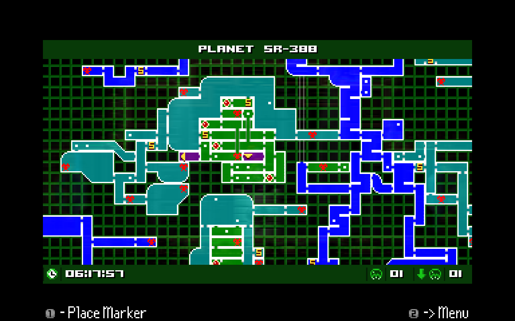 Le remake intègre une carte très pratique !