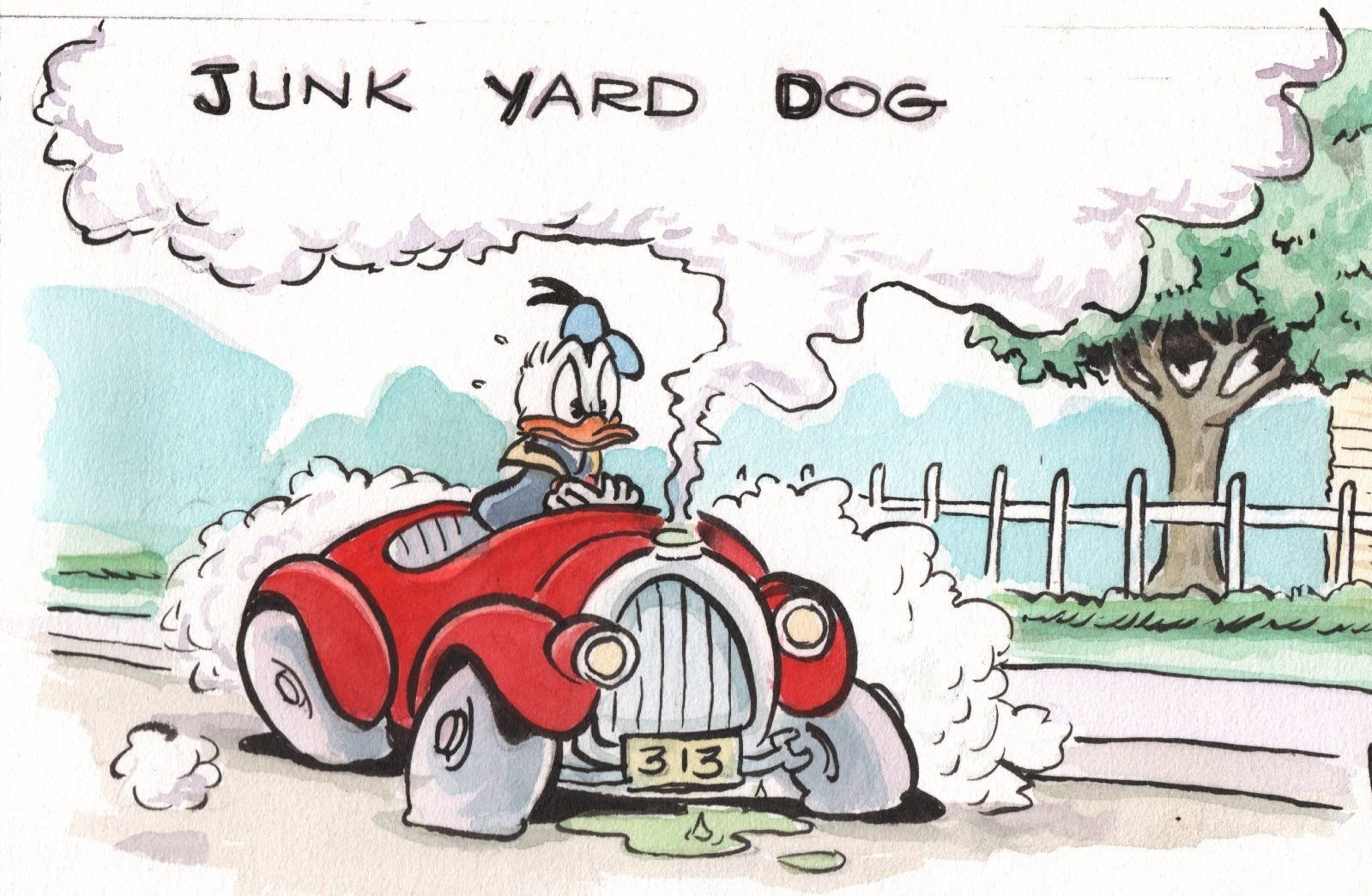 Retour sur : des concepts arts pour le jeu annulé Epic Donald