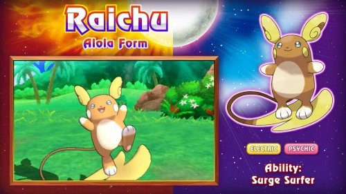 [MAJ trailer] Leak de nouveaux Pokémon et Raichu d’Alola se dévoile dans Pokémon Lune et Soleil
