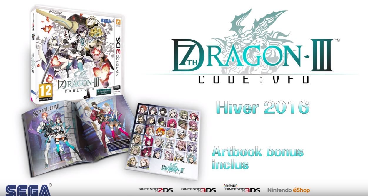 Les trailers E3 2016 de 7th Dragon III Code: VFD & Shin Megami Tensei IV: Apocalypse en français