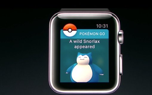 Keynote Apple : Pokémon Go arrive sur Apple Watch