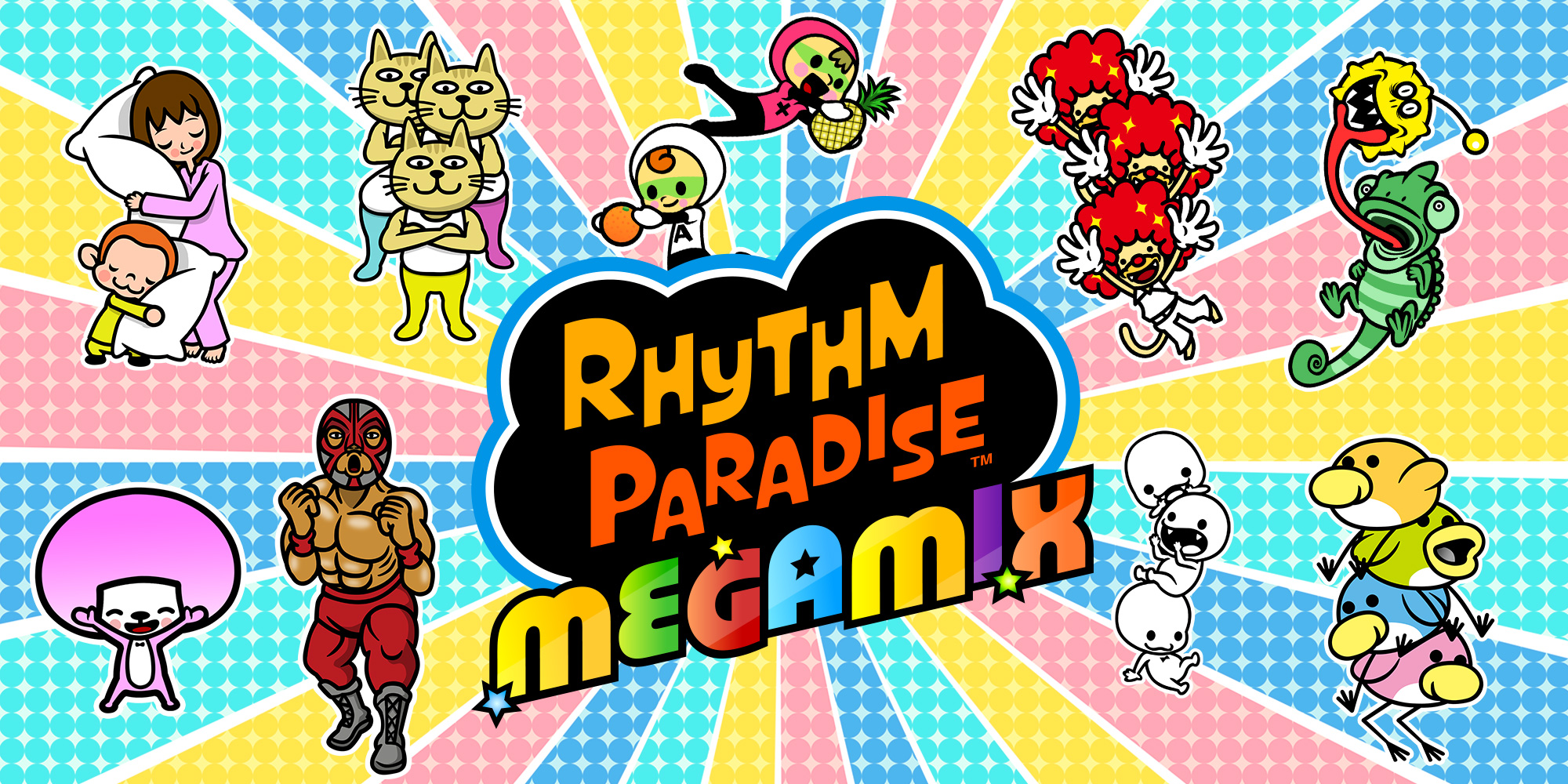 Rhythm Paradise Megamix : quelques mini-jeux en vidéos sur 3DS