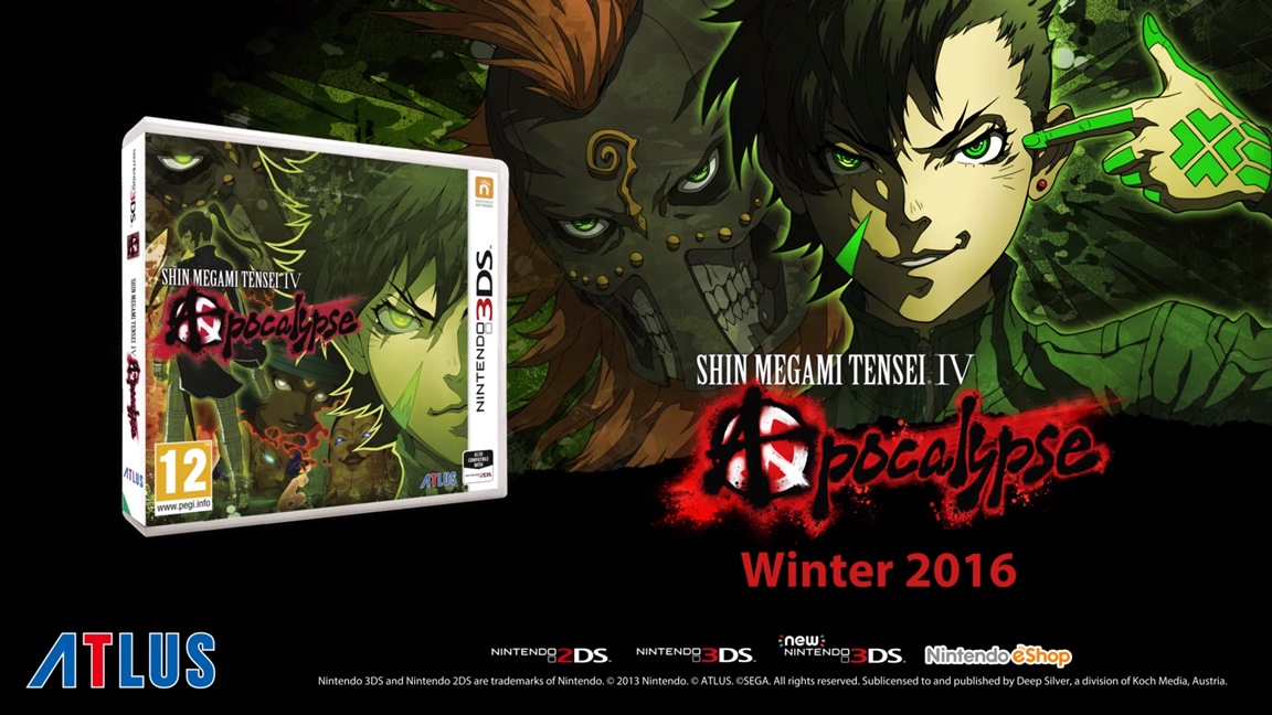 90 minutes en compagnie de Shin Megami Tensei IV: Apocalypse sur 3DS