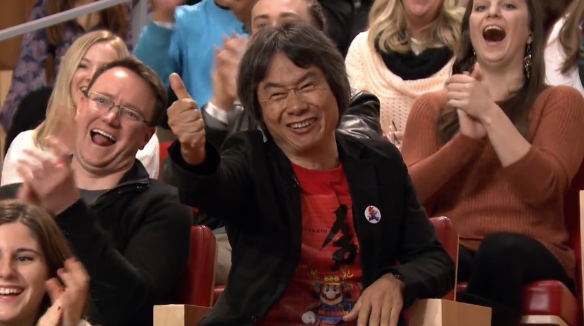 Nintendo continu le teasing autour du t-shirt de Miyamoto