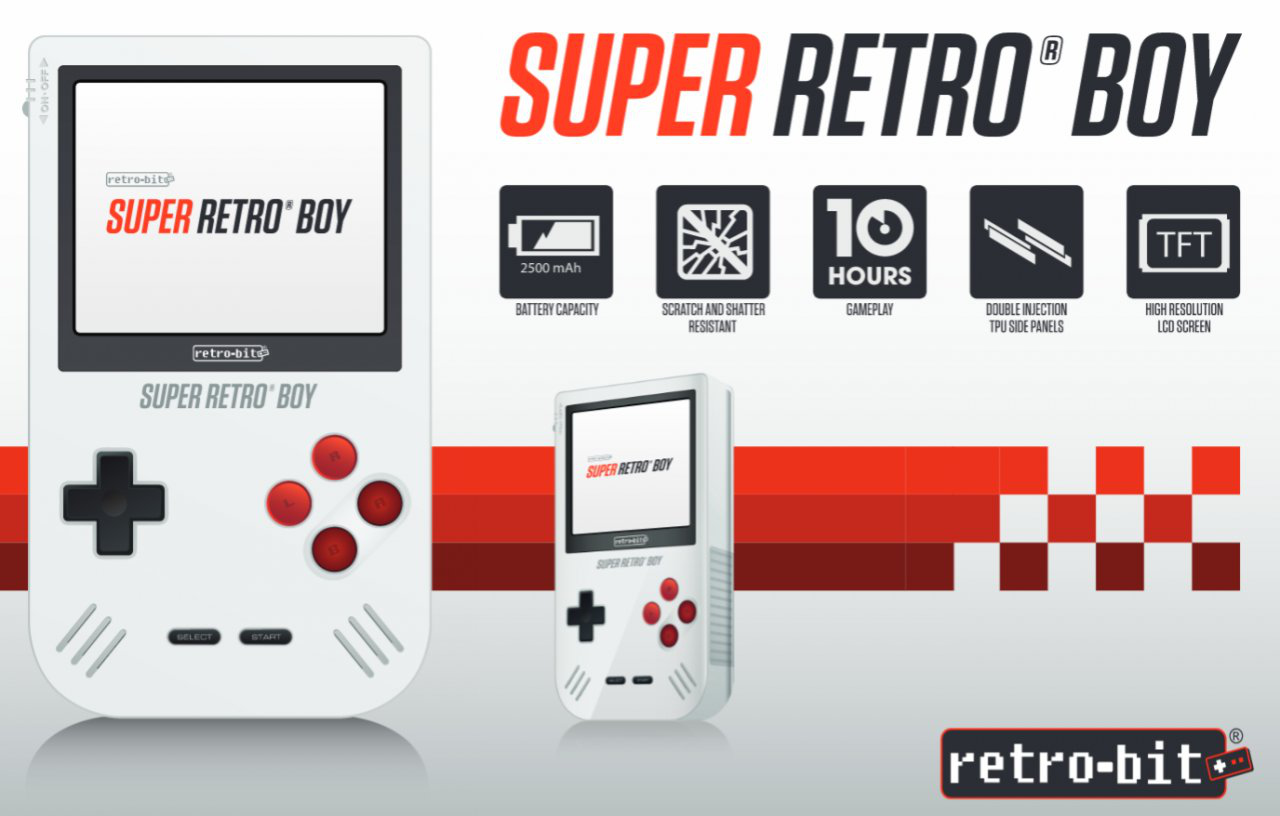 CES 2017 : Retro-bit dévoile la Super Retro Boy