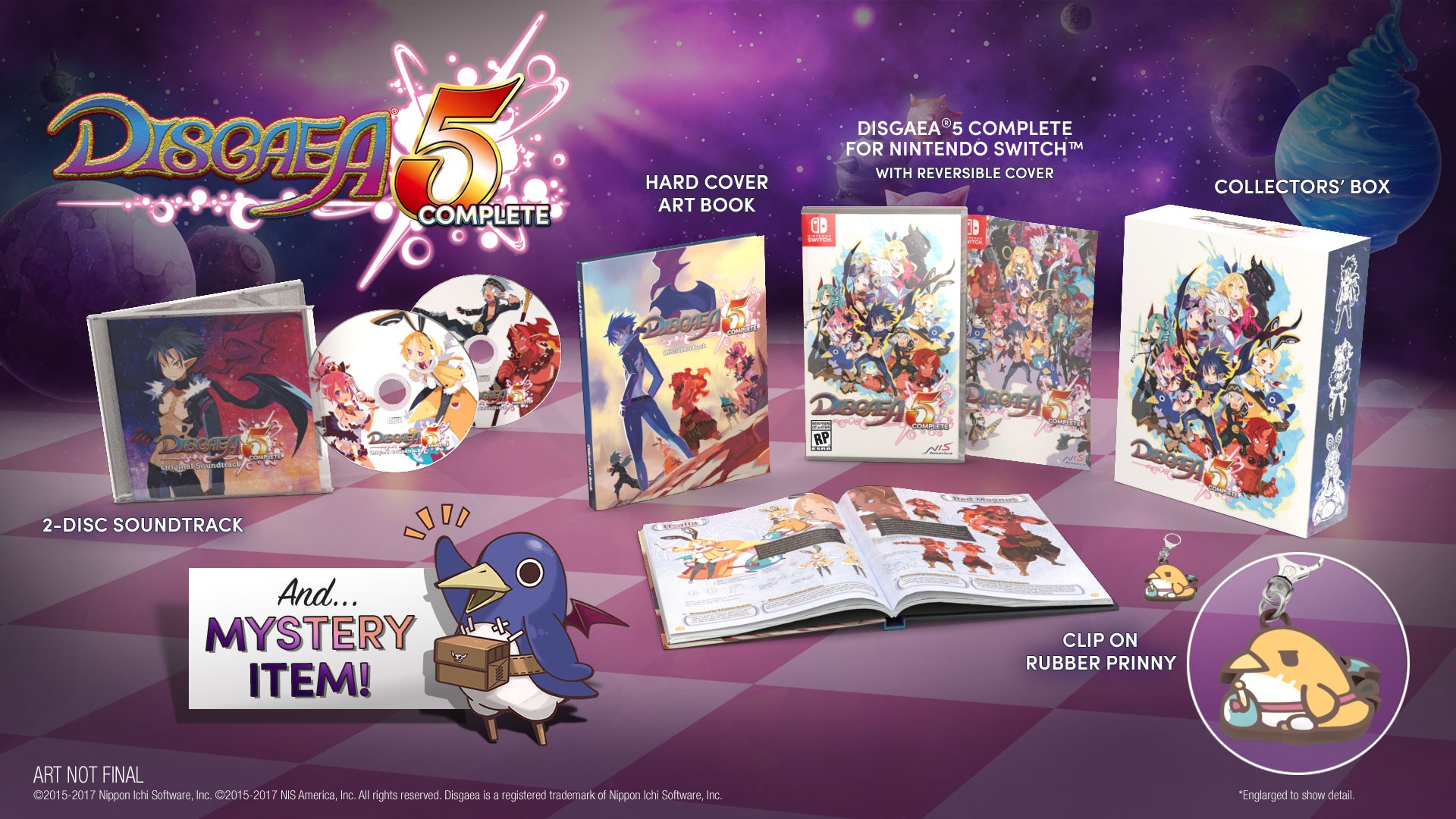 NIS America annonce Disgaea 5 Complete sur Nintendo Switch
