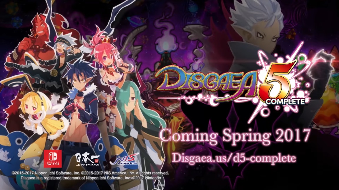 Disgaea 5 Complete : aucun downgrade à prévoir sur Nintendo Switch