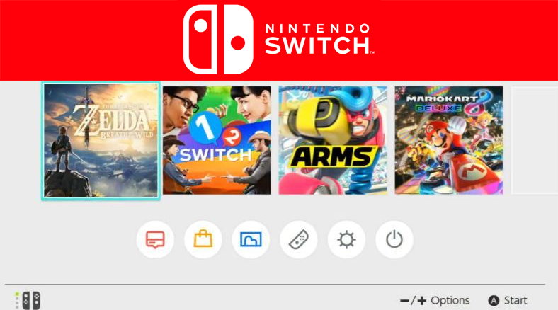 Les jeux Switch 