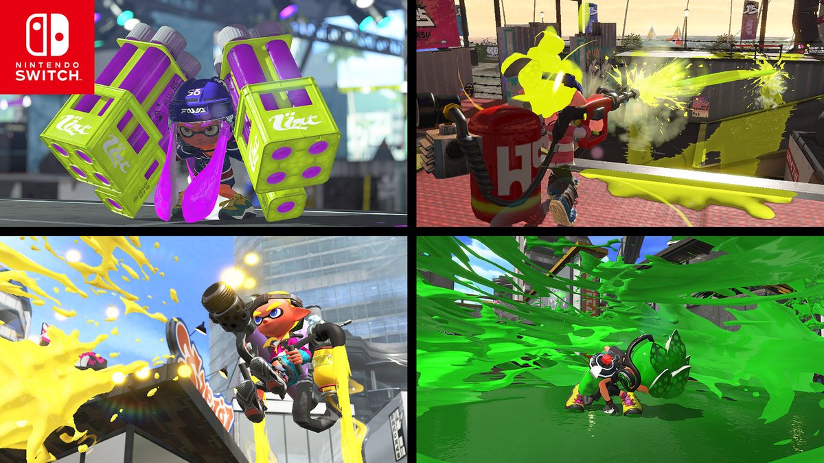 Splatoon 2 : nouvelle vidéo de gameplay + vidéos des divers événements Switch
