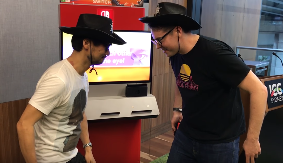 Hideo Kojima s’essaye à 1-2-Switch