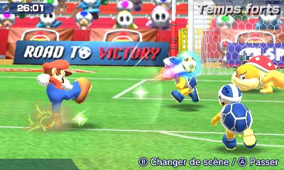 Mario Sports Superstars : intro du jeu et gameplay en vidéos sur 3DS