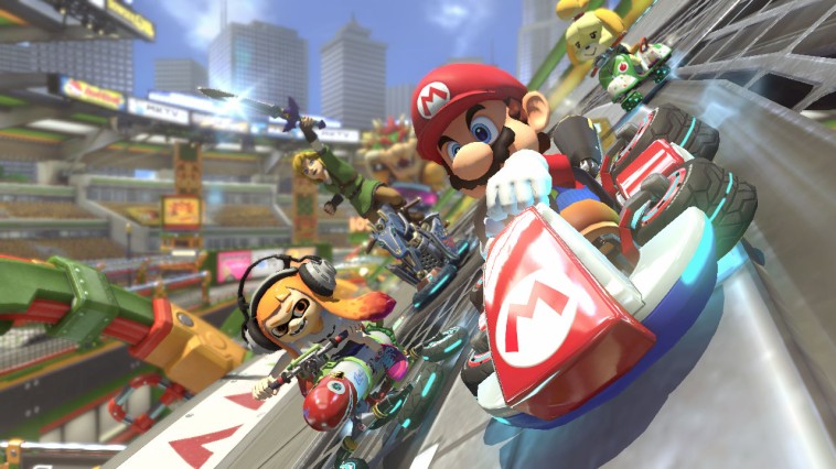Mario Kart 8 Deluxe fait sa pub sur Nintendo Switch