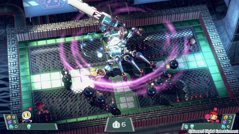 Super Bomberman R sur Nintendo Switch présente son mode solo