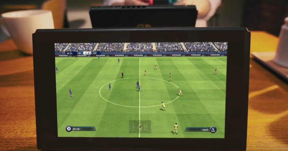 Nintendo Switch : Fifa 18, Dragon Quest Heroes I-II et Zelda font leur pub