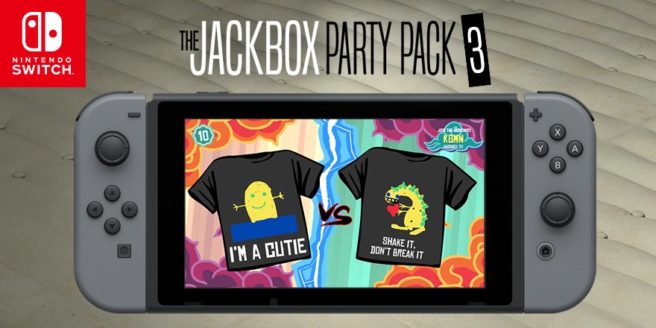 The Jackbox Party Pack 3 annoncé sur Nintendo Switch