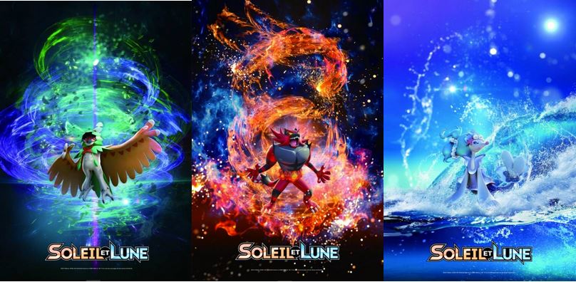 L’extension Soleil et Lune du JCC Pokémon est disponible dès aujourd’hui !