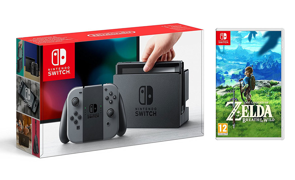 Unboxing officiel de la Nintendo Switch et du collector Zelda BOTW