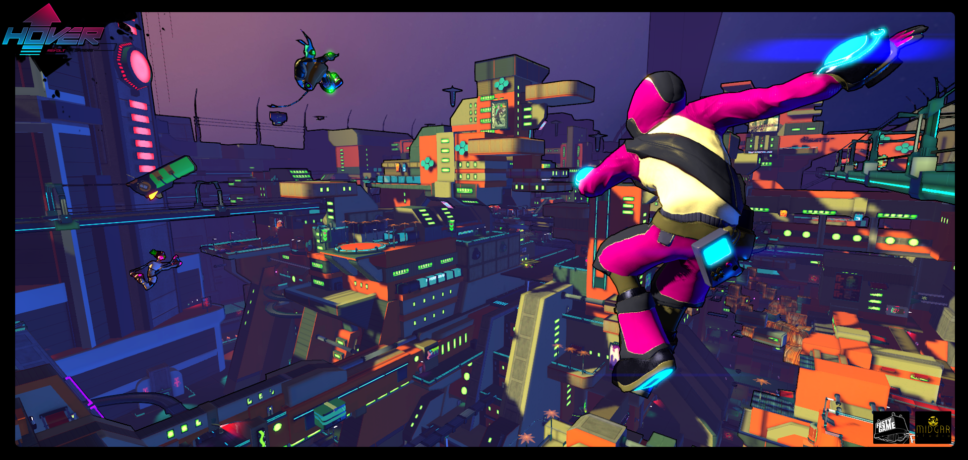 Un nouveau trailer pour Hover: Revolt Of Gamers qui arrive sur Nintendo Switch