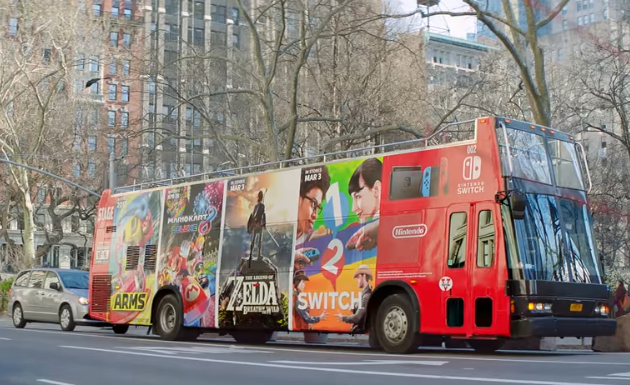 Une nouvelle publicité américaine pour la Nintendo Switch