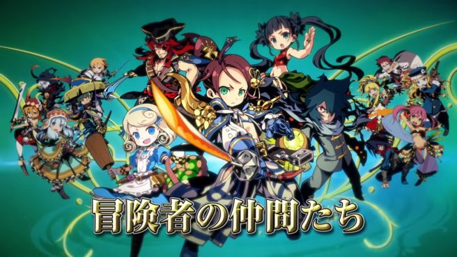 Etrian Mystery Dungeon 2 annoncé sur 3DS