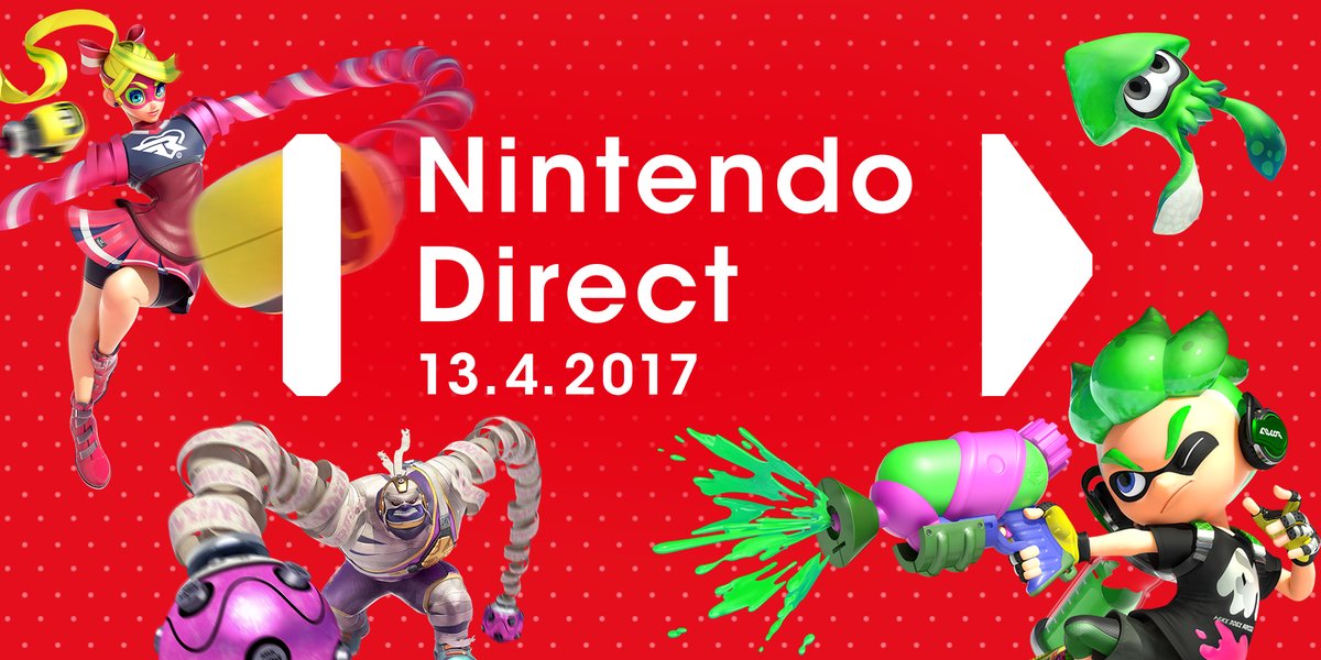 Un Nintendo Direct pour les jeux Switch et 3DS le 13 avril à minuit