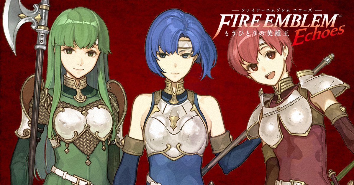 Trois pub TV pour Fire Emblem Echoes: Shadows of Valentia