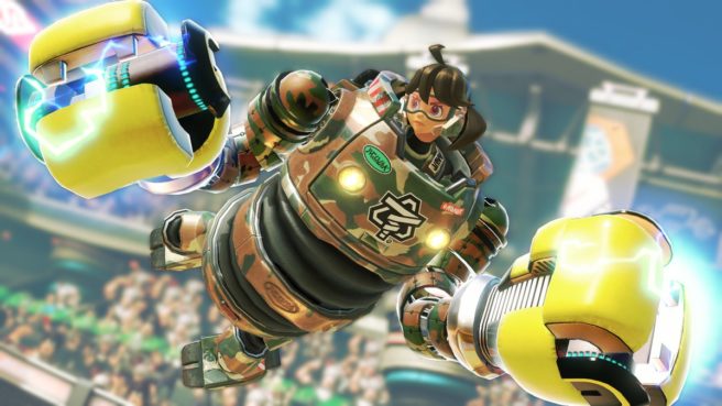 Mechanica présente son Revolver dans ARMS sur Nintendo Switch