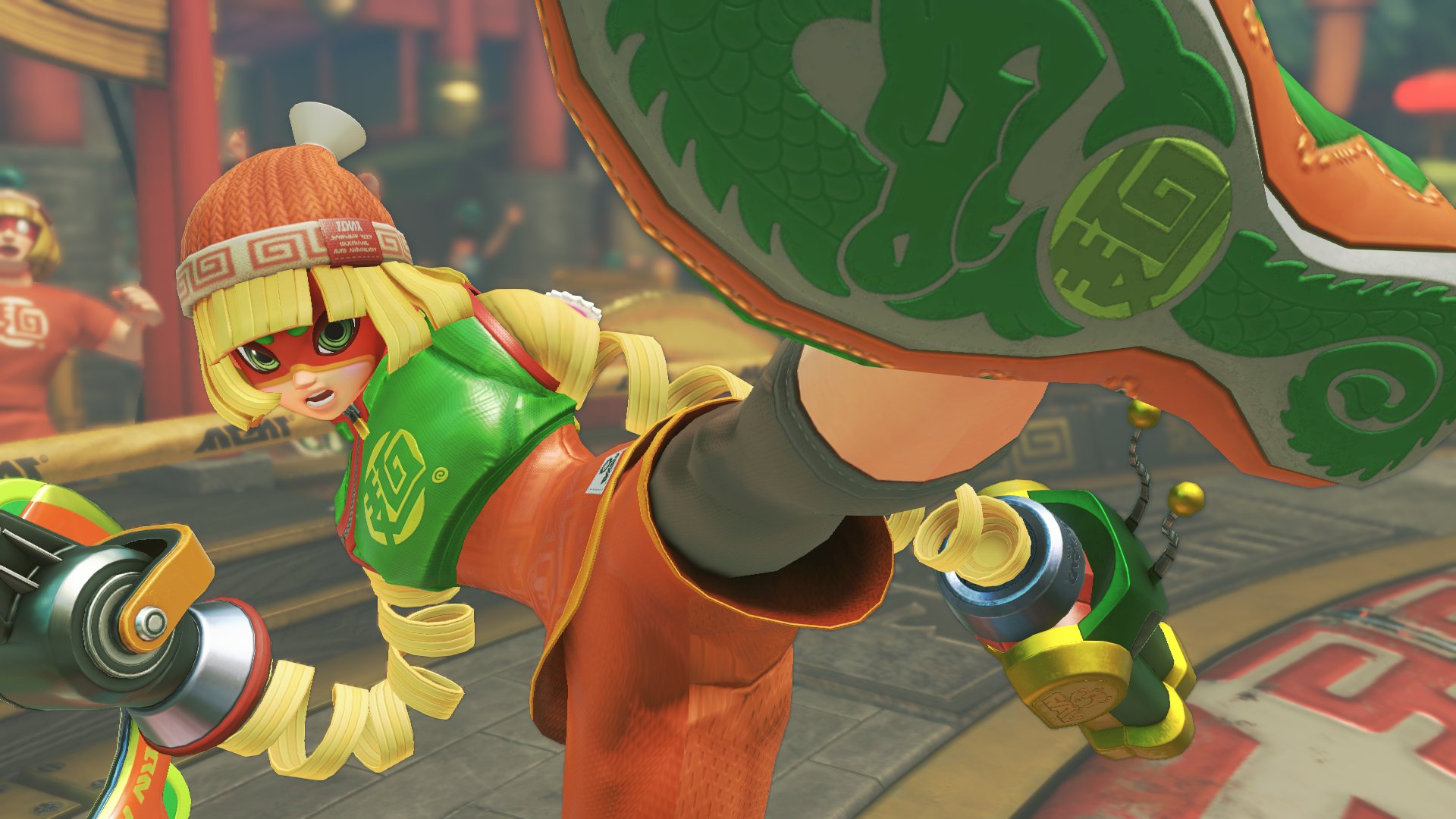 Une nouvelle série d’images pour ARMS sur Nintendo Switch