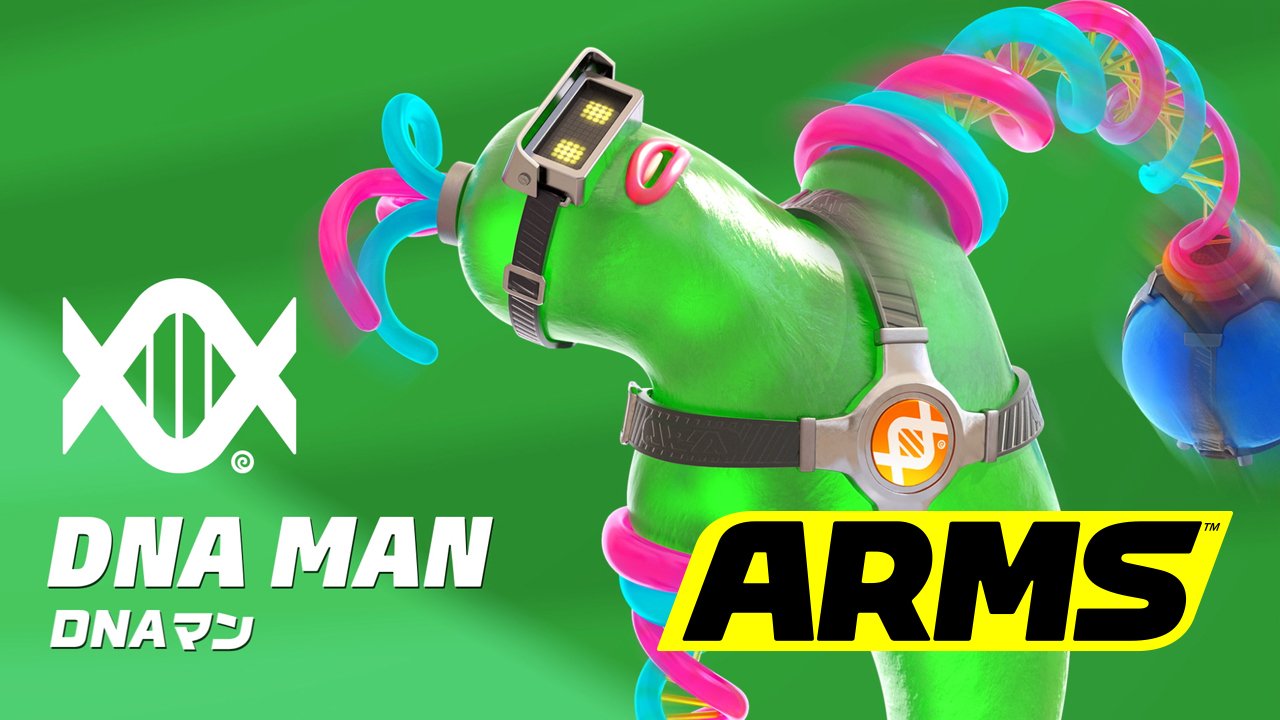 Helix, le nouveau combattant dans ARMS sur Nintendo Switch