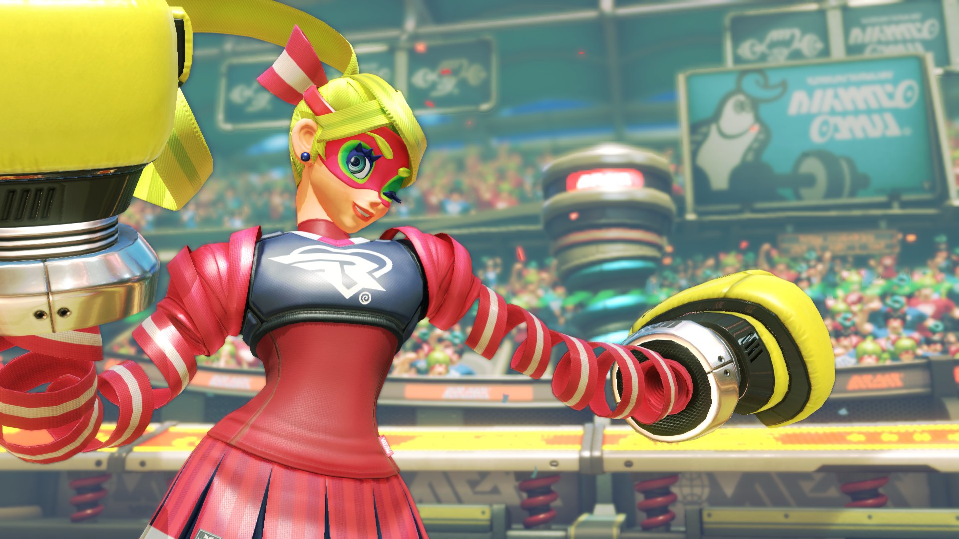 Une nouvelle série d’images pour ARMS sur Nintendo Switch