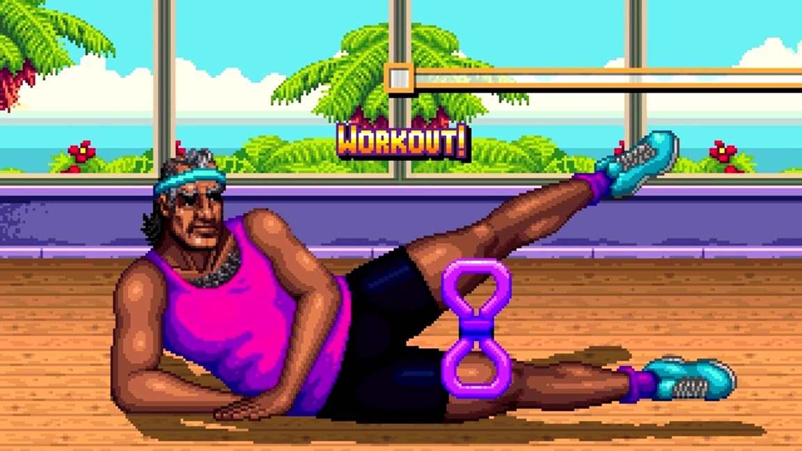 Un peu de gymnastique avec Shakedown: Hawaii sur 3DS/Switch